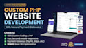 build a custom PHP website with payment gateway