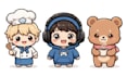 draw cute cartoon character and mascot design