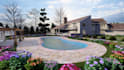 design swimming pool, pool plans, 3d rendering, landscape and backyard