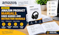 create amazon product manuals, user guides and instruction manuals