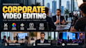 edit professional corporate and business videos