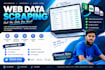 scrape data from any website using python