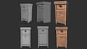 create a textured 3d game environment and props