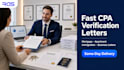 provide a globalsign CPA verification letter