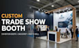 custom trade show booth exhibition trade booth backdrop banner design booth wall