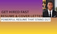 write a professional ats friendly resume and cover letter