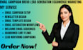 setup email campaign brevo klaviyo  b2b lead generation eccomerce marketing flow