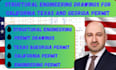 do structural engineering plan set and permit drawing in california, georgia, tx
