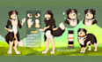 create custom fursona character sheets with expressions and full views