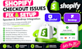 fix shopify checkout problems and optimize spocket zendrop