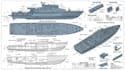 draw boat construction plans, material lists, and marine cad drawing
