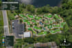 do custom mini golf course layout design 2d and 3d render