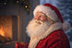 design a christmas santa character art