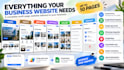 build a modern responsive static business website