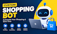 develop a custom web automation bot and browser automation bot