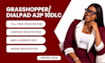 handle grasshopper dialpad a2p 10dlc SMS registration and setup