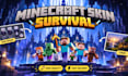 build survival base and village structure in minecraft