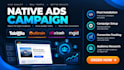 setup taboola outbrain mgid native ads campaigns and optimize