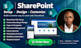 design and develop a professional sharepoint website