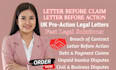 draft a UK letter before claim or letter before action