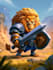 draw 2d game character illustration