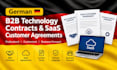 prepare german b2b technology contracts and saas customer agreements