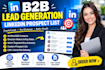b2b lead generation business leads linkedin prospect list