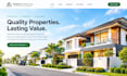 build wix property development website construction building wix company website