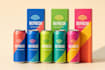 create premium drink can and bottle label packaging