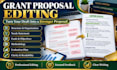 review edit and improve your grant proposal