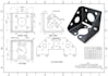 do sheet metal technical drawing, dxf flat pattern and fabrication cad drafting