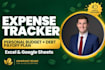 build a personal budget plan, expense tracker and debt payoff plan in sheets