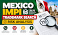 do a mexico impi trademark search and risk analysis