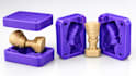 design 3d printable mold, silicone mold, slip casting mold and stl file