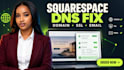 fix squarespace domain dns, SSL, email and connection issues domain connection