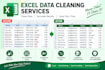 do excel data entry and spreadsheet management