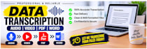 do accurate data transcription and data entry