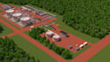 do 3d industrial animation oil and gas refinery petrochemical plants engineering