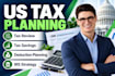 create a personalized US tax planning strategy
