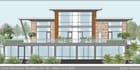 redesign luxury hillside villa,outdoor sitting area,structure layout,facades cgi