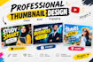 design eye catching youtube thumbnails that get clicks