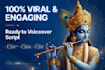 write viral bhagavad gita life lessons scripts