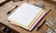 fix and prepare your file as a print ready PDF with bleed and cmyk