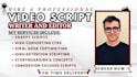 be your professional youtube screenplay script writer and video scriptwriter