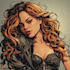 draw glamorous vintage pin up artwork