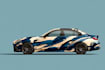 create racing car wrap, itasha wrap design with extreme