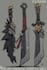 design unique weapons illustrations