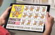 draw an eyecatchy mascot, animal cartoon character