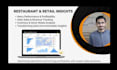 design a restaurant sales and menu analytics dashboard in power bi