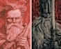 do linocut or woodcut illustrations